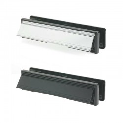 Yale 300mm PVCu Letterplate for 38 - 78mm Doors - White FInish