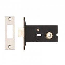 Dale Hardware - 76mm Mortice Deadbolt & 5mm Follower - Satin Stainless Steel