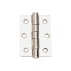 Dale Hardware Pair Of Polished Stainless Steel Ball Bearing Butt Hinges - 76mm x 51mm