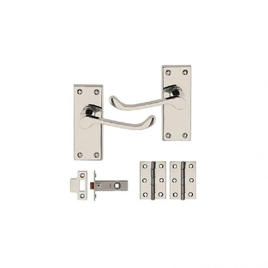 Dale PCP Victorian Scroll Internal Door Pack x 3 - Contract Box Multi Pack