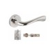 Zone Smart Latch Internal Door Handle Pack With Handles, Hinges & Latch - Chrome Finish