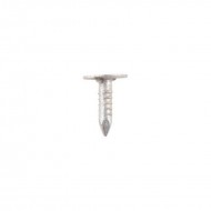 Timco Galvanised ELH Clout, Roof, Felt Nails - 13mm x 3mm - 1kg Bag