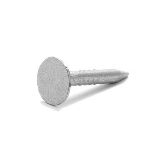Timco Galvanised ELH Clout, Roof, Felt Nails - 20mm x 3mm - 1kg Bag