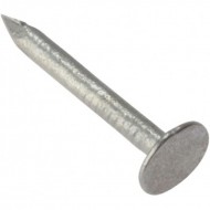 Timco Galvanised ELH Clout, Roof, Felt Nails - 25mm x 3mm - 1kg Bag