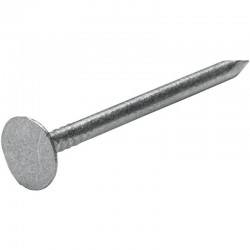 Timco Galvanised ELH Clout, Roof, Felt Nails - 50mm x 3mm - 1kg Bag