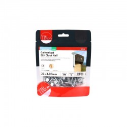Timco Galvanised ELH Clout, Roof, Felt Nails - 20mm x 3mm - 0.5kg Bag
