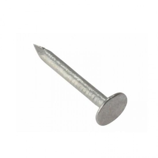 Timco Galvanised Clout, Roof, Felt Nails - 40mm x 3.35mm - 1kg Bag