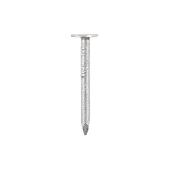 Timco Galvanised Clout, Roof, Felt Nails - 40mm x 2.65mm - 2.5kg Bag