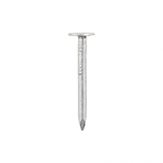 Timco Galvanised Clout, Roof, Felt Nails - 40mm x 2.65mm - 2.5kg Bag