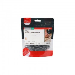 Timco Round Lost Head Nails - 65mm x 3.35mm - 2.5kg
