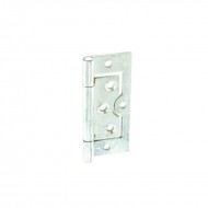 50mm ZP Cupboard Flush Hinges (Pair)