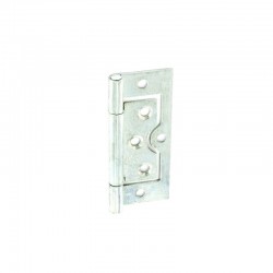 50mm ZP Cupboard Flush Hinges (Pair)