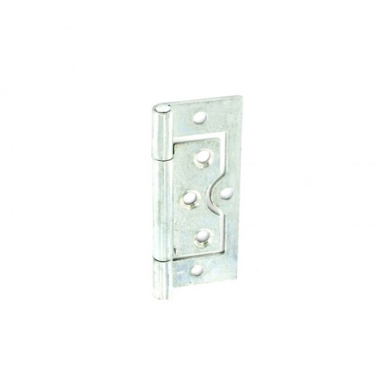 50mm ZP Cupboard Flush Hinges (Pair)
