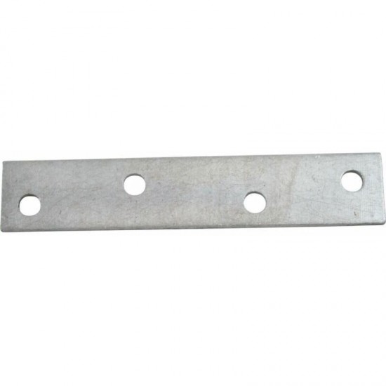 Timco 75mm x 16mm Bright Zinc Plated Mending Plate - Pack of 4