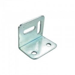Timco 38mm BZP Stretcher Plate - 38mm x 25mm x 29mm - Pack of 4