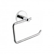 14mm Chrome Toilet Paper Holder - Round Style
