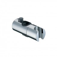 Chrome Shower Curtain Slider Bracket - 18mm