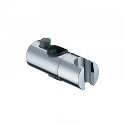 Chrome Shower Curtain Slider Bracket - 18mm