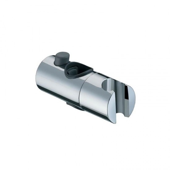 Chrome Shower Curtain Slider Bracket - 18mm