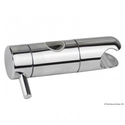 Chrome Shower Curtain Slider Bracket - 18mm