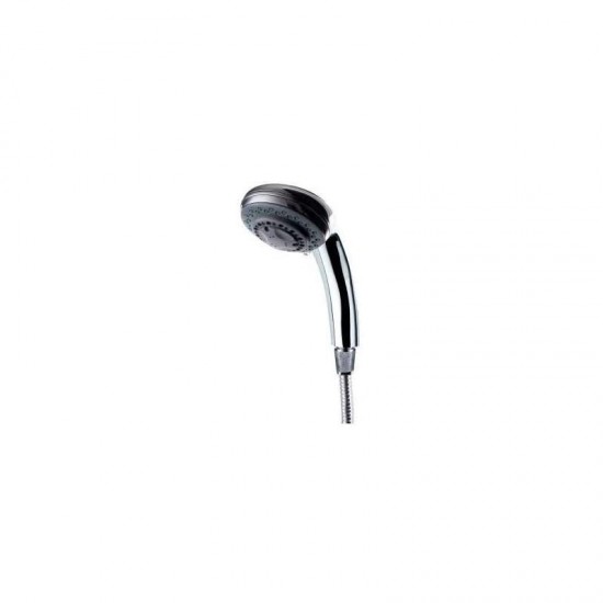 EuroShowers Silver Spray Single Function Shower Head - Chrome