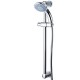 EuroShowers Simple Jet Chrome Shower Kit - Chrome