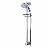EuroShowers Simple Jet Chrome Shower Kit - Chrome