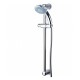 EuroShowers Simple Jet Chrome Shower Kit - Chrome