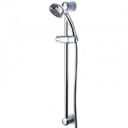 EuroShowers Euro Spray Shower Riser Kit - Chrome