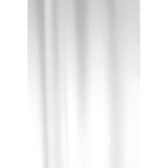 EuroShowers Simple 1800 x 1800mm Shower Curtain - White