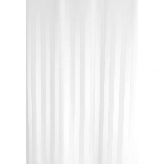 EuroShowers 1800 x 1800mm Shower Curtain - Satin Stripe