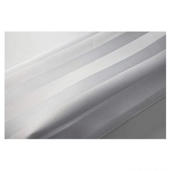 EuroShowers 1800 x 1800mm Shower Curtain - Satin Stripe