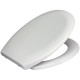 Euroshowers Opan One Universal Toilet Seat - White
