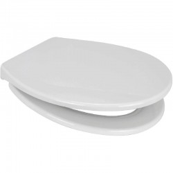 Euroshowers PP One Replacement Toilet Seat - White