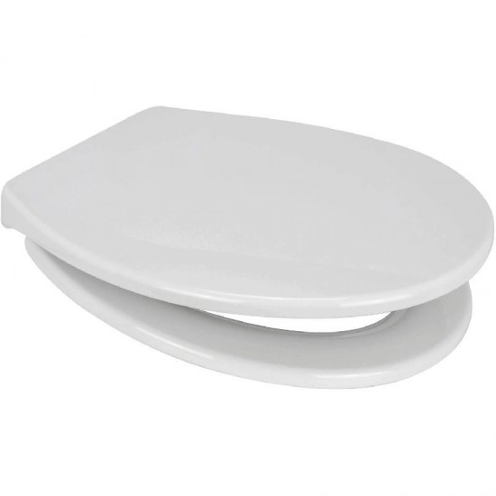 Euroshowers PP One Replacement Toilet Seat - White