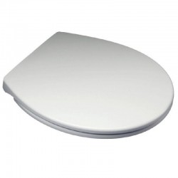 Euroshowers PP One Replacement Toilet Seat - White