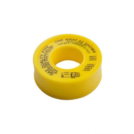 Oracstar PFTE Yellow 12m Gas Tape