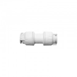 Oracstar PolyFit White 15mm Straight Coupler Plumbing Fitting - Pack of 10