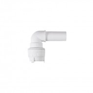 Oracstar PolyFit 22mm White Spigot Elbow Plumbing Fitting