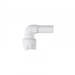 Oracstar PolyFit 22mm White Spigot Elbow Plumbing Fitting