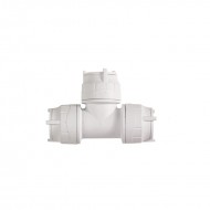 Oracstar PolyFit 15mm White Equal Tee Plumbing Fitting - Pack of 10