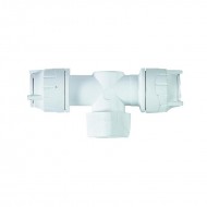 Oracstar PolyFit 15mm x 15mm White Shut Off Valve For Plumbing
