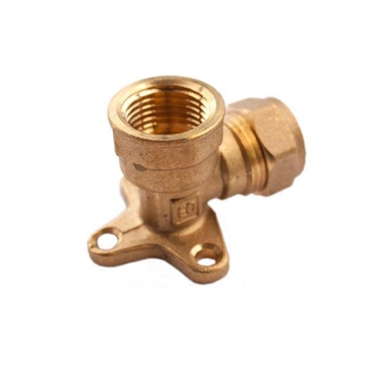 Oracstar 15mm Garden Tap Wall Plate Elbow