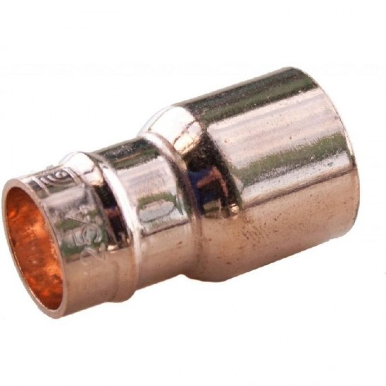 Oracstar 22mm x 15mm Bronze Straight Fitting Reducer Solder Ring Fitting