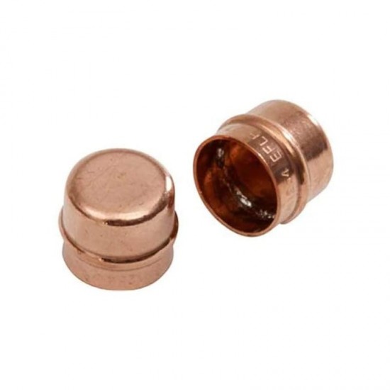 Oracstar 15mm End Feed Stop End For Plumbing