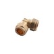Oracstar 15mm Brass Compression Elbow - Pack of 2