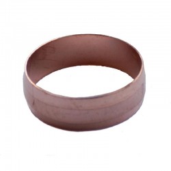 Oracstar 15mm Brass Compression Olive - Pack of 5 For Plumbing