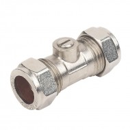 Oracstar 22mm Chrome Isolating Valve