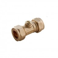 Oracstar 15mm Slotted Brass Isolating Valve