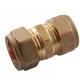 Oracstar 8mm Straight Brass Compression Coupler